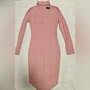 Light Pink Midi Dress